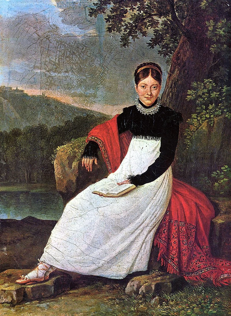 Ritratto della regina Maria Carolina di Napoli - Museo Napoleonico, Roma
